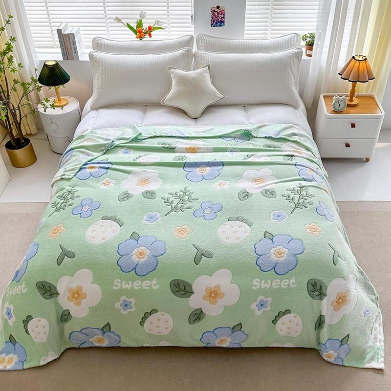Flannel Fleece Blanket Thick Warm Throw Couch Bed All Season Gift