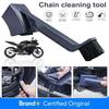 NEW Bike Chain Cleaner Bicycle Motorcycle Chain Cleaning Brush Dual Heads Cycling Cleaning Kit Chain Cleaner Scrubber Tool