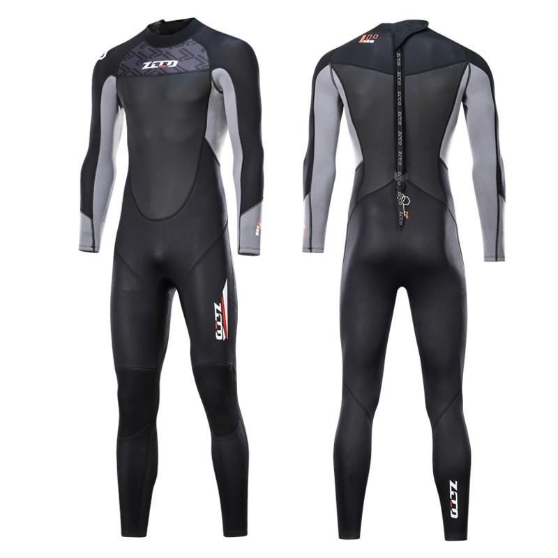 3mm Neoprene Wetsuit Men Women Full