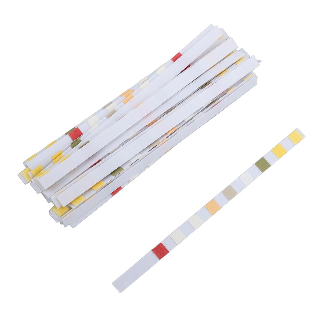 Water PH Test Strips, Accurate Test, Easy Steps, 50 Strips, for Aquariums, Swimming Pools, Drinking Water
