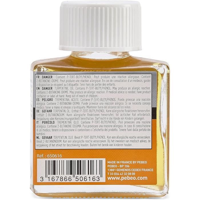 Medium Siccatif - PEBEO - 75ml - Peinture à l'huile - Adulte - Mixte