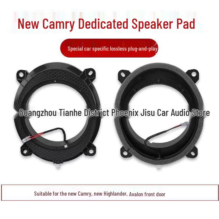 Camry/Avalon Front Door Speaker Gasket: 6x9 To 6.5 Inch Non-Destructive Audio Upgrade