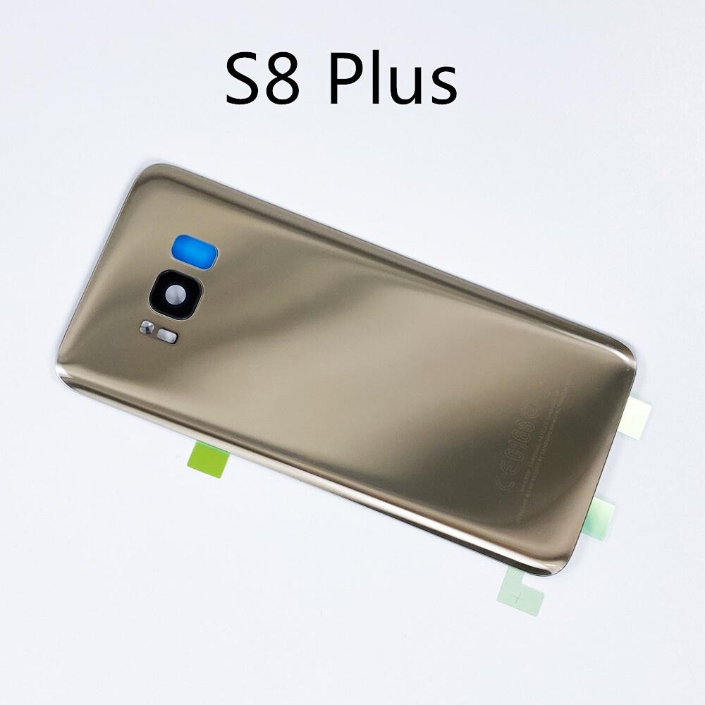 

Новый корпус для Samsung Galaxy S8 G950 G950F S8 + Plus G955 G955F задняя батарея замена задней двери с S8 Plus-gold