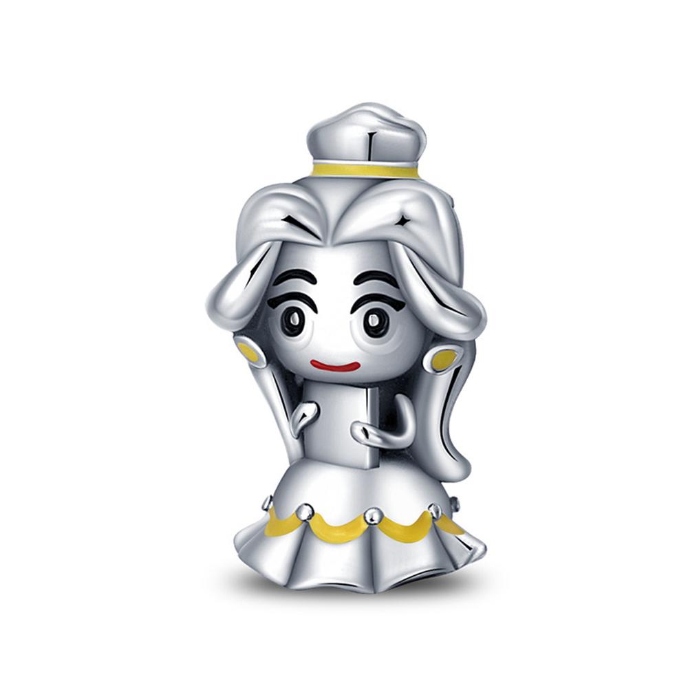 New Copper Miniso Mickey Mom Minnie Clip Stitch Designer Charms Bead Fit Authentic Bracelets Charm DIY Craft Women Jewelry