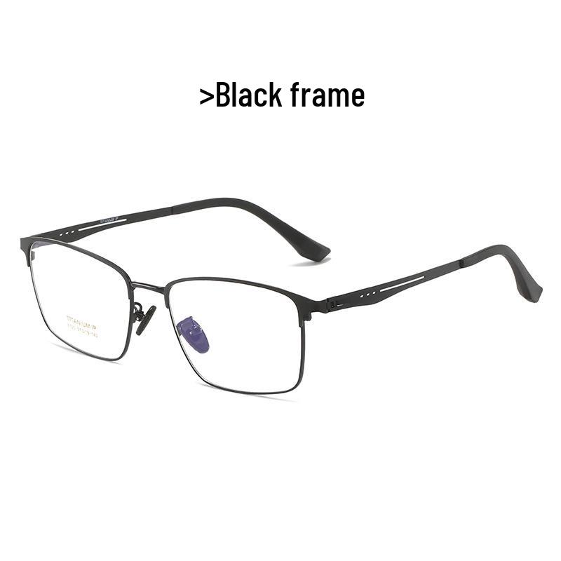 Ultra-Light Screwless Hinge Myopia Glasses: No-Pressure, Unisex, Anti-Blue Light Business Frame 6120 With Myopia Anti-Blue Light