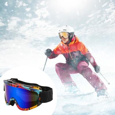 Winter Outdoor Ski Brille für Männer Frauen Doppelschichtige Linse Antibeschlag Schnee Sonnenbrille