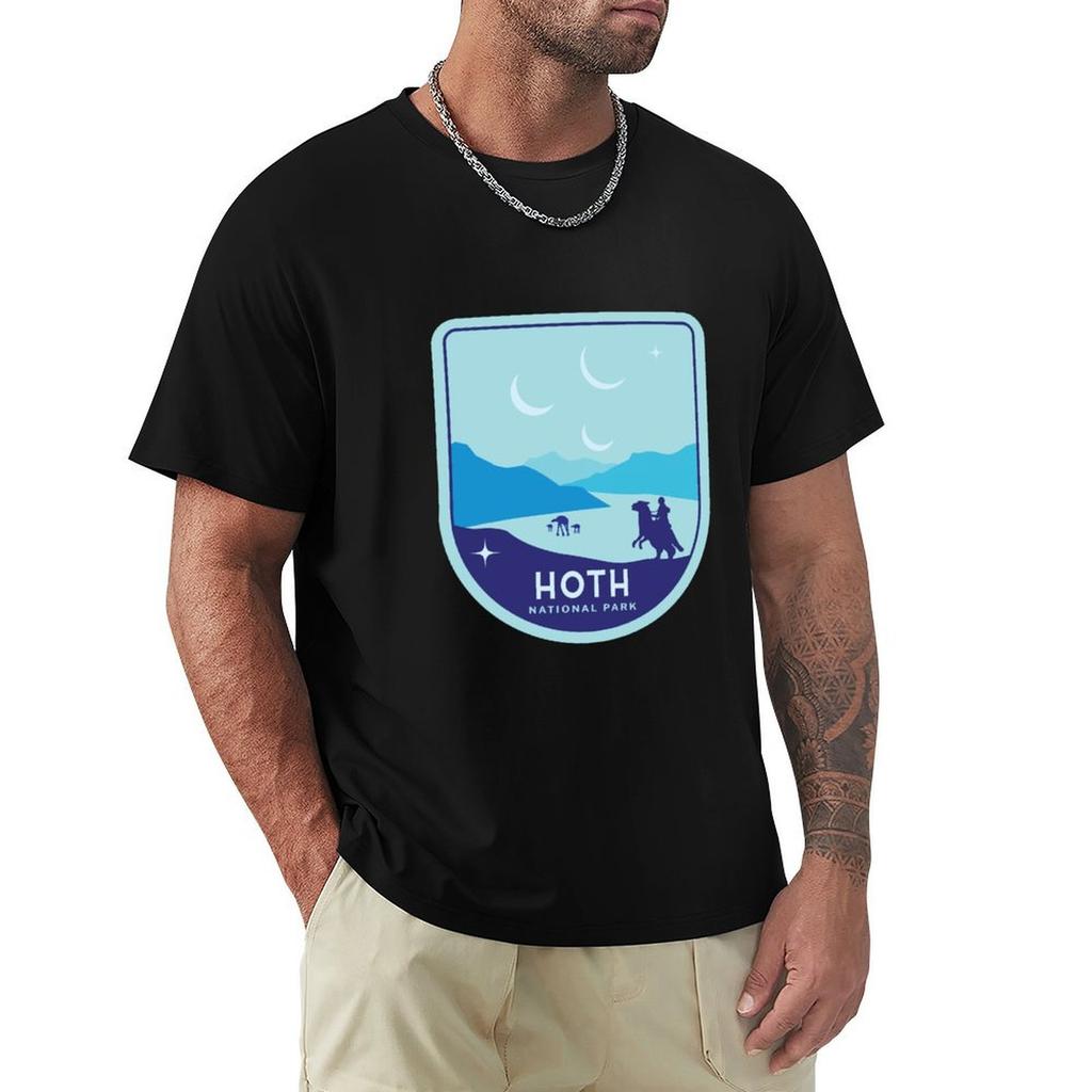 Hoth Tshirt Active Sports Short Sleeve Cotton Shirt