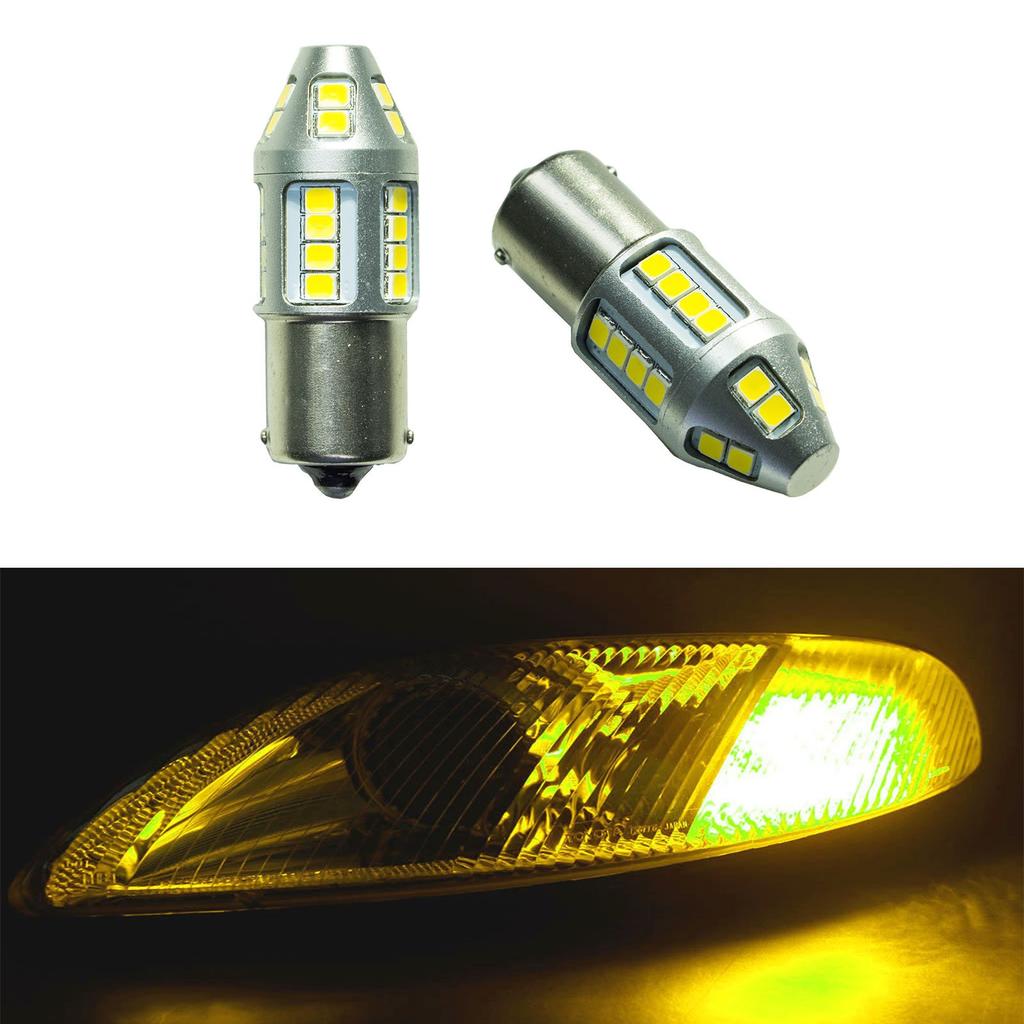 PA 1156 BA15S 30 SMD LEDs (Golden, Golden Yellow), Set of 2