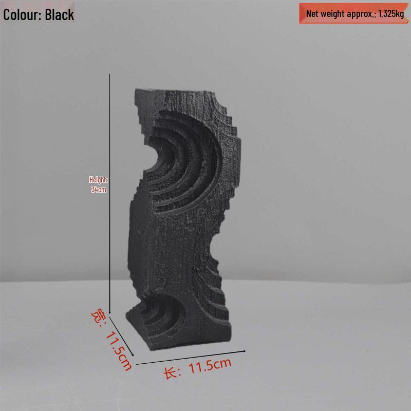 Nordic Branch-Shaped Resin Wood Ornament for Living Room, Entrance, or Study Decor