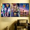 High-resolution Silk Poster Of Toy Story 4 For Home Decoration Enthusiasts**