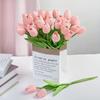 5/10Pcs Tulip Artificial Flowers Bouquet Foam Fake Flowers for Home Room Decor Garden Wedding Decoration DIY Vase Gift Accessory