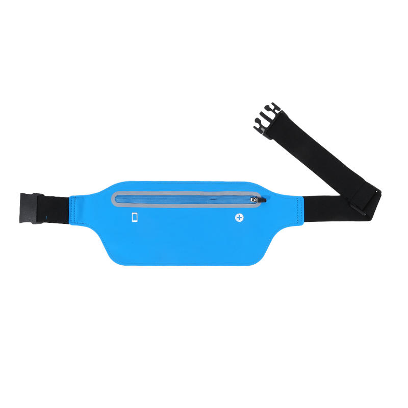 Men Women Slim Running Belt Lightiweight Workout Fitness Sport Waist Pack Travel Money Belt for Walking Gym