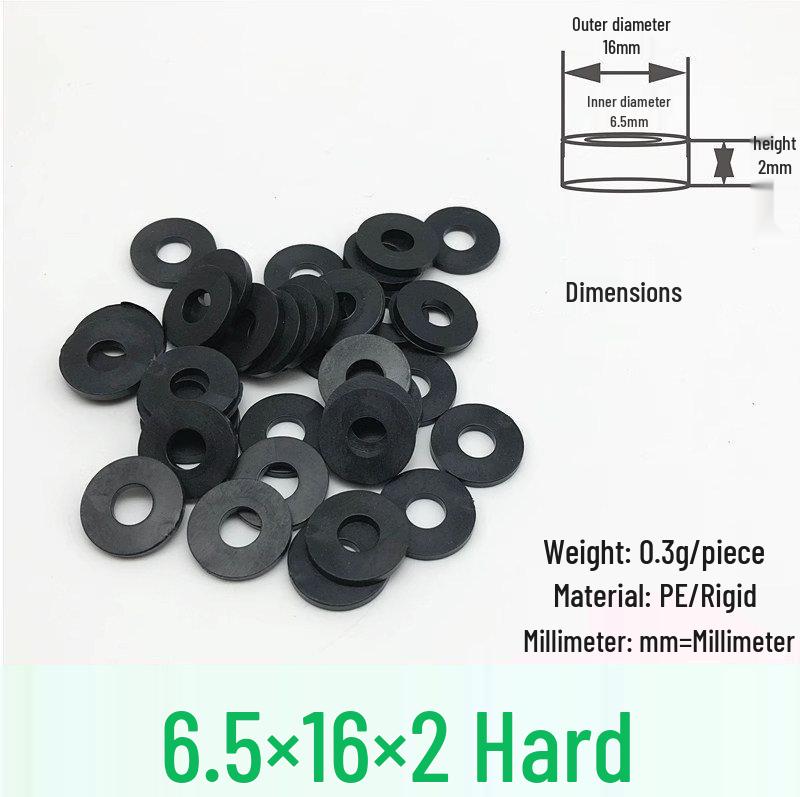Heightening Pad: 0.5-2CM Thick Plastic Washer Gasket