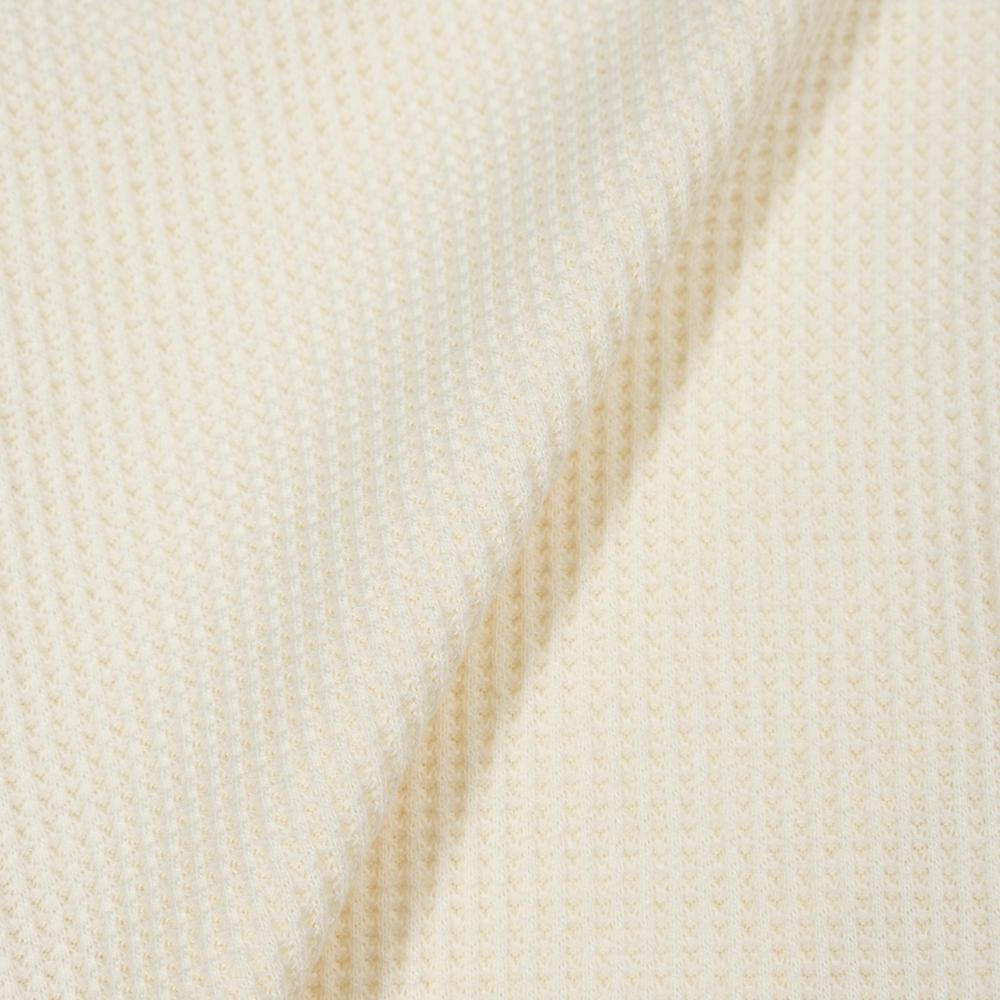 MOAA Curve Snap Henley Tee (Ivory)