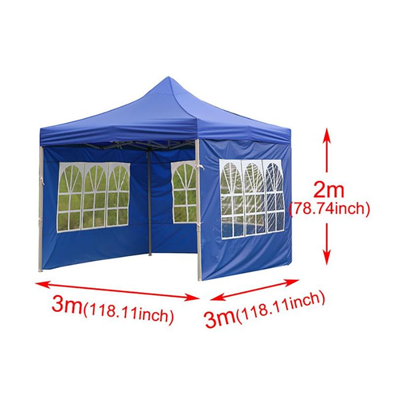 Tiendas de tela Oxford impermeables para fiestas al aire libre, carpas de sombra para jardín, superficie superior, reemplazo