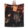 Comfortable Johnny Hallyday rock legend Blanket Accessories Room Decorative Blanket Throw Ultra-Soft Flannel for Couch