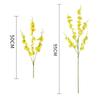1Pcs Yellow Artificial Flowers Orchid 50/95CM Fake Flower for Home Room Decor Wedding Decoration Table Center Vase Accessories