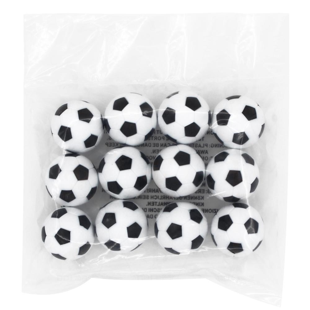 12Pcs Official Tabletop Game Balls 28mm Table Soccer Foosballs Replacement Balls Small Table Footballs Balls Accessory Light Green White | UK