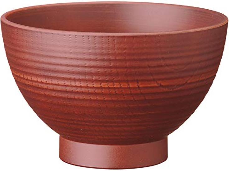 Ase Shinzo Shoten Soup Bowl PET Takumi Dark Brown 12 x x 12 cm 7.5