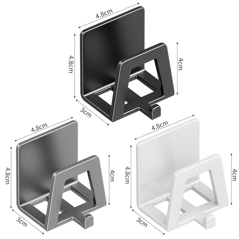 Stainless Steel Sponge Holder Self Adhesive Sink Drain Drying Sponges Rack Lid Shelf Chopping Board Holder Kitchen Organizer Acc