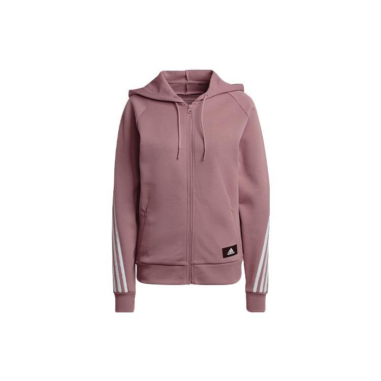 adidas Kostenloser Versand mit AdiClub Future Icons 3-Streifen Kapuzen-Trainingsjacke HE1659
