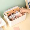 Portable Student Desk Organizer for Stationery, Markers, Remote Control & Skincare