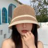 Female Knitting Bucket Hats Harajuku Bucket Hat Fishing Outdoor Panama Hip Hop Cap Men's Summer for Fisherman Hat Women Spring