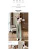 Women's Pink Ice Silk Loose High Waist Wide Leg Pants - Summer & Spring