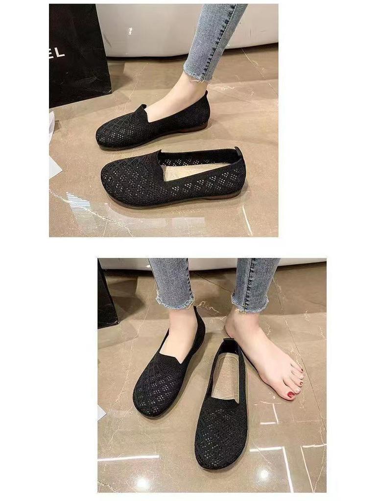 2025 Spring/Summer Women's Breathable Mesh Flats