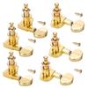 6Pcs Metal Guitar Tuning Key Machine Head String Tuners Replacement Guitar String Tuning Peg Guitar Accessories