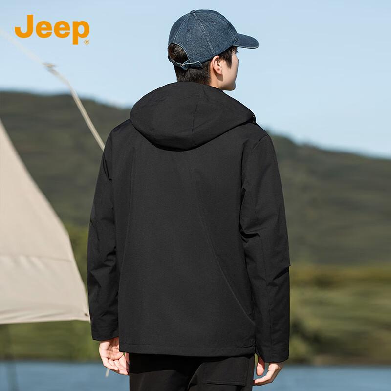 Jeep Men's 3-in-1 Casual Outdoor Jacket