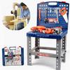 Kids Toy Tool Workbench with Realistic Tools and Electric Drill Pretend Play Construction Workshop Toolbench STEM Building Toys