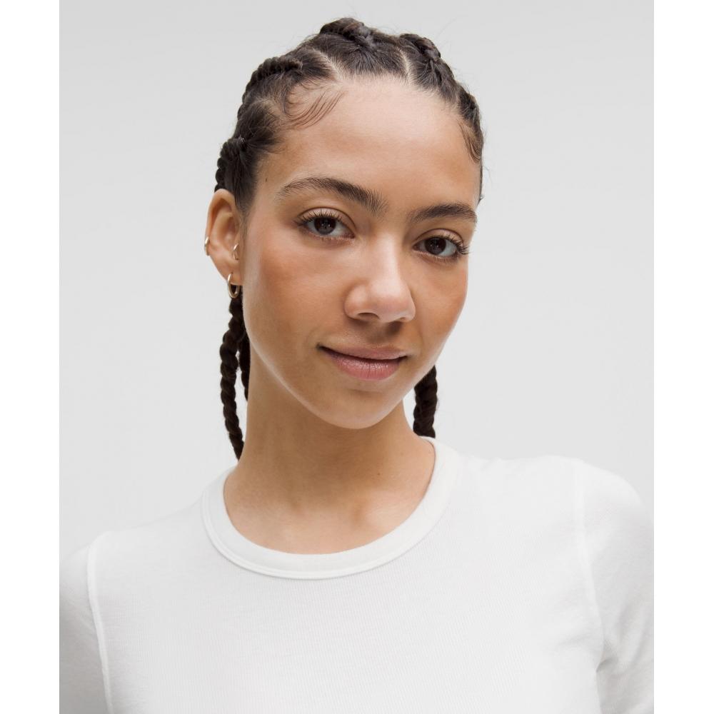 Lululemon Hold Tight Short Sleeve Shirt White