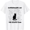 Quantum Physics Teacher Schrodinger's Cat The Escape Plan T-Shirt for Men Women(1)