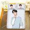 Wang Yibo Poster Pillowcase+ Duvet Cover Single Dormitory Student Knit Yebo Lifestyle Photo Picture Double Bedding Set