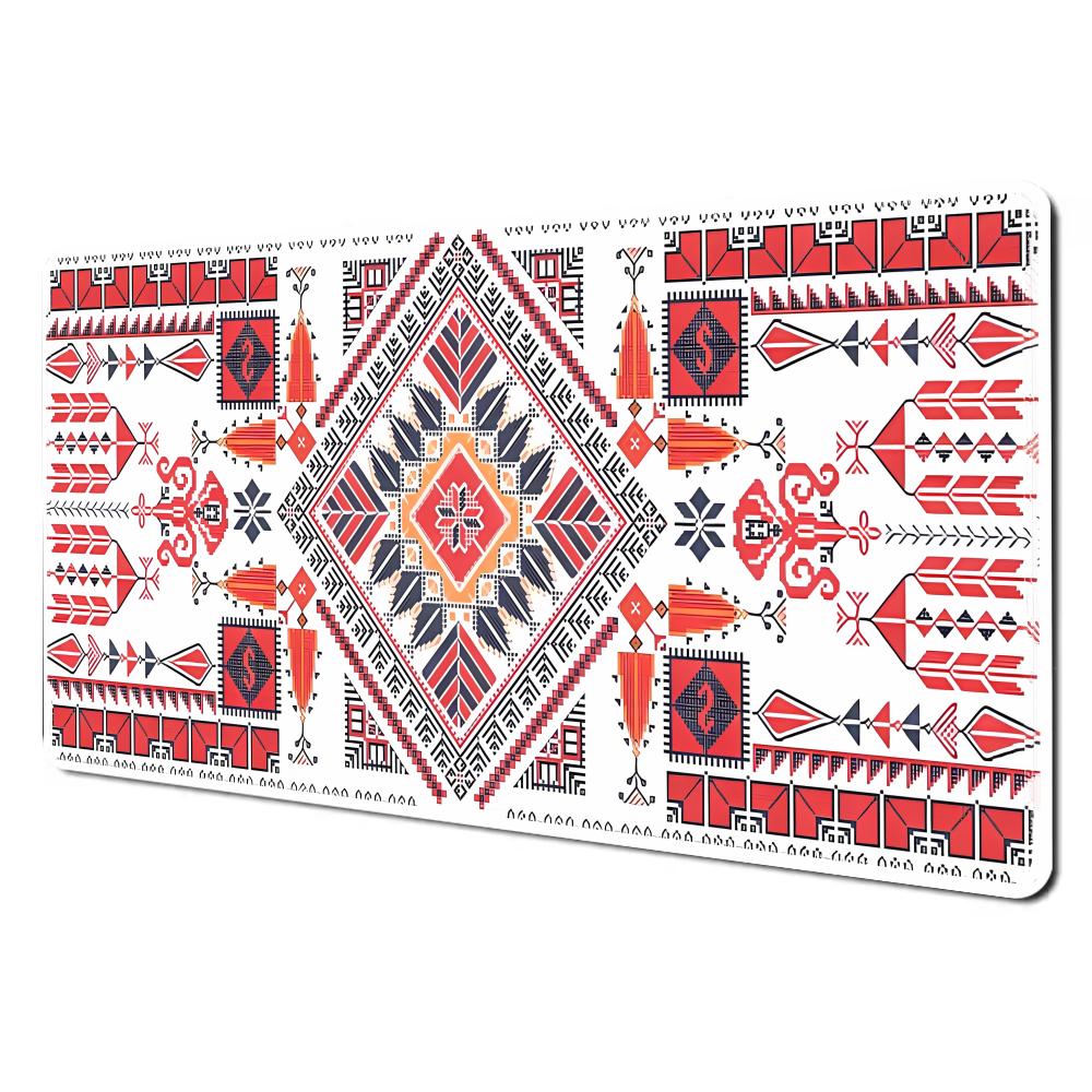 Persian Pattern Large Gaming Mouse Pad Computer Office Game Table Mat XXL Rubber Anti-slip Keyboard Long Desk Pads for PC Laptop