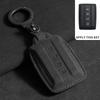 Leather Car Remote Control Key Case Cover Shell for Tank 300 500 Protective Keychain Buckle Interior Car Accessories
