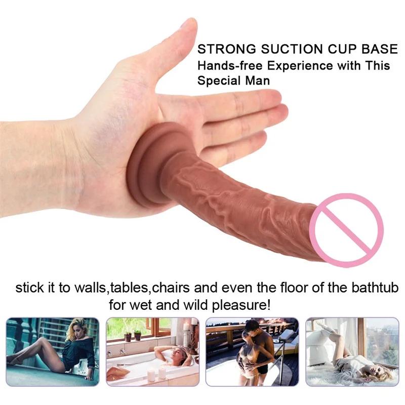 Tail Dildo For Women Machine Masturbating Penis Vibrator Vibrating Underpants Sexy Toys For Women Rubber Coces Sexshop Toys