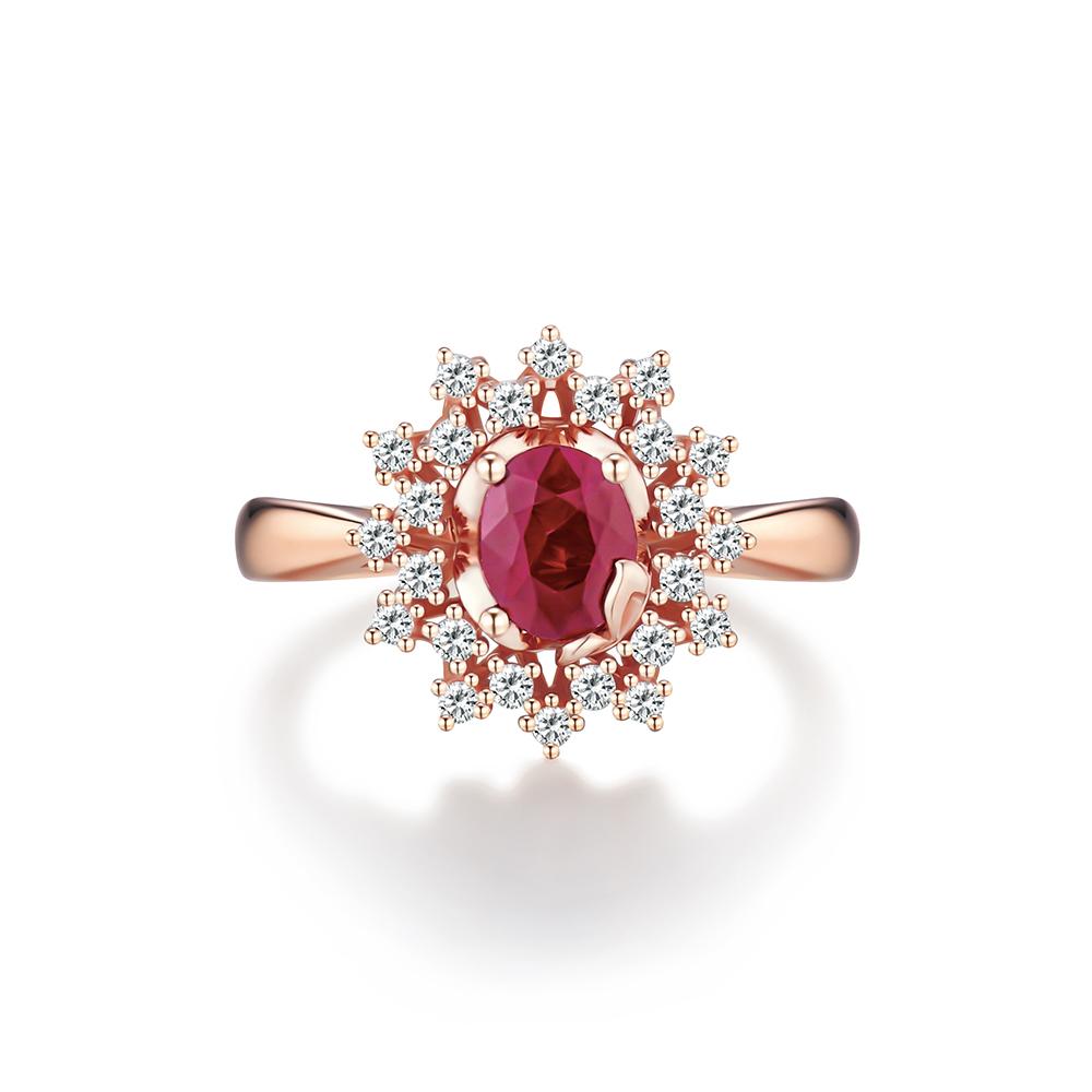 Roseedor Sweet Raid Ruby Ring_222400010