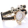 Rio Grande Sparkling Love Motif Design Long Bracelet Band Casual Watch for Women (Pink) ZM-WATCH6116-PK
