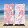 Cute My M-Melody S-Sanrios Kawaii Towel Sports Quick Dry Travel Camping Gear Sandproof Soft Light Large Beach Towel
