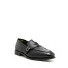 Salvatore Ferragamo Ferragamo Leather Penny Loafers Black