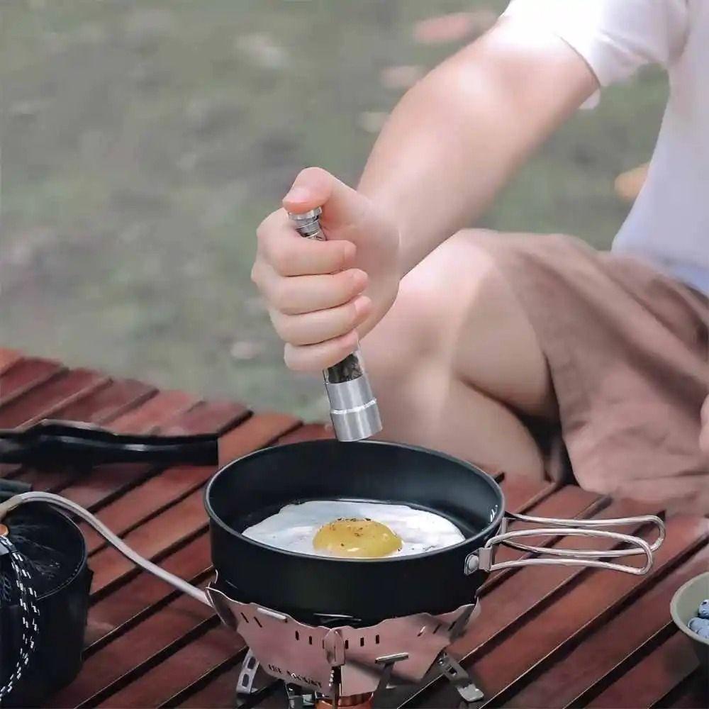 Hand Operation Pepper Grinder Thumb Push Button Spice Grinder Thumb Push Grinder Kitchen Use