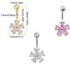 Stainless Steel Navel Ring Simple Body Piercing Jewelry Holiday Belly Button Rings  For Women