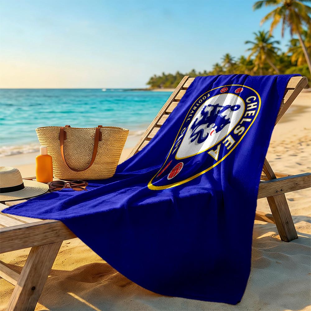 Amore Logo Chelsea Football Club Telo da Spiaggia Super Morbido & Assorbente Confortevole Leggero