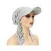 Women Headscarf Hat Elastic Design Shawl Baseball Hat Headscarf Lightweight Easy to Wear Head Covering Turban Hat