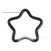 Outdoor Aluminum Alloy Five-Point Star Carabiner for Climbing and Luggage with Quick Release.