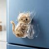 Transparent Pet Memorial Fridge Magnet Magnetic Magnetic Storage Magnet  Pet Memorial