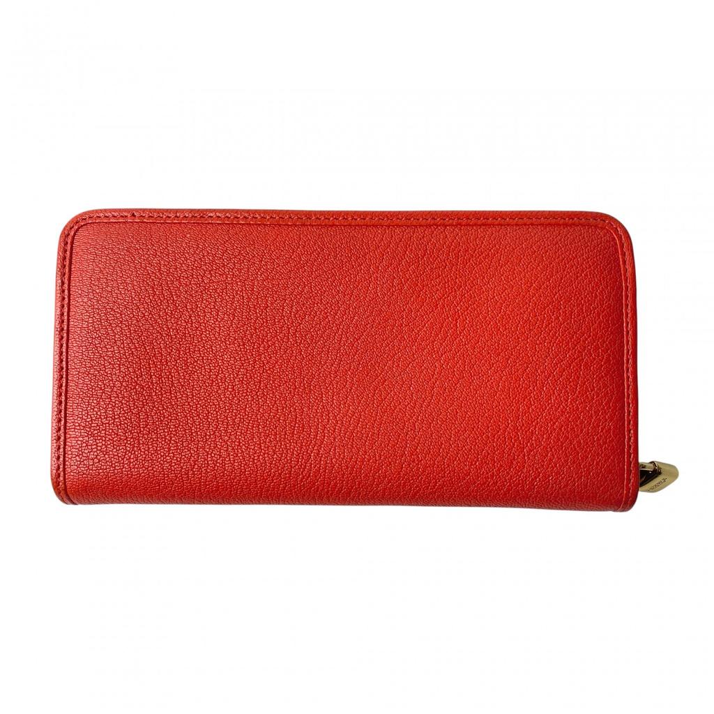 Used LOEWEPurse Red Leather Women