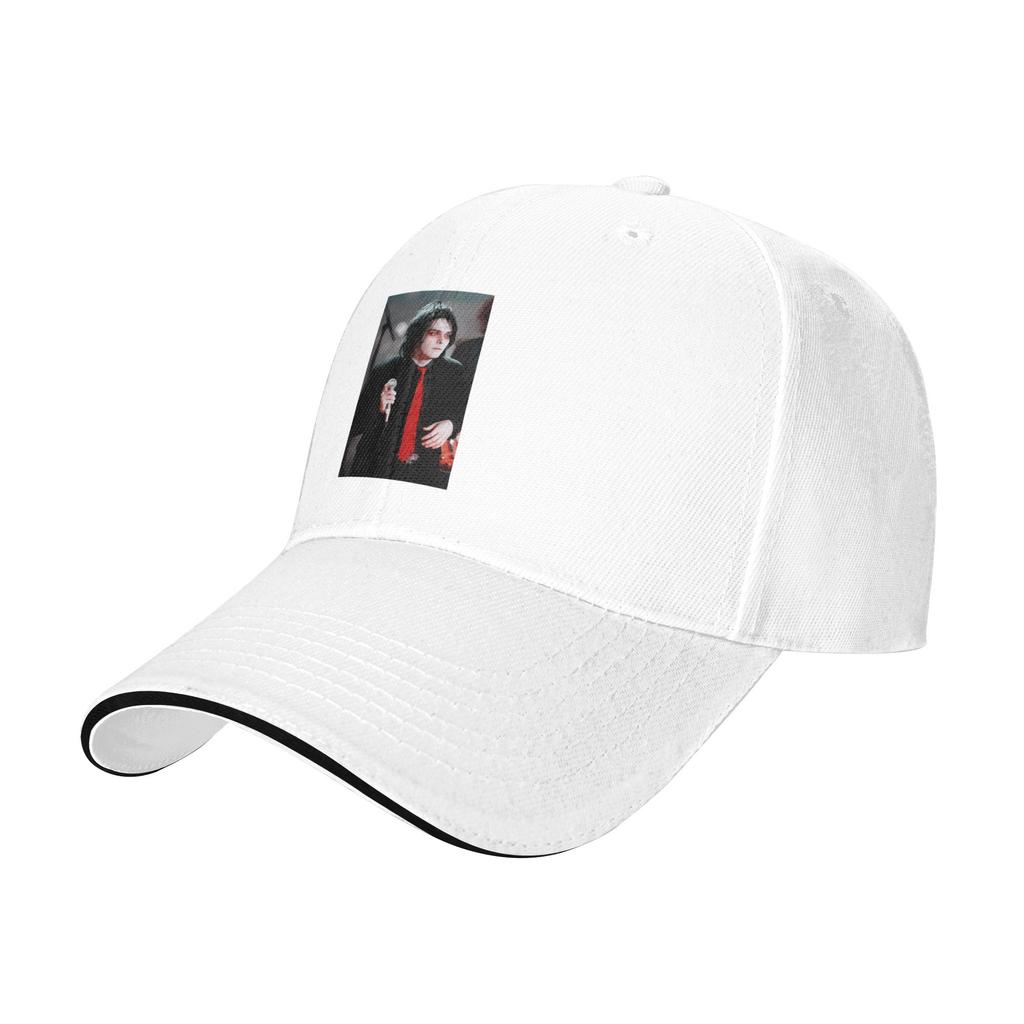 Gerard Way MCR Cap Casual Baseball Caps Adjustable Hat Hip Hop Summer Unisex Baseball Hats Customizable